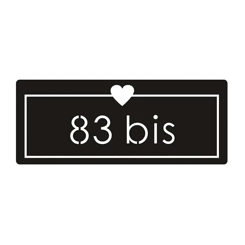 Modern Acrylic Door Plates Customized 3D Laser Cutting House Number Letters Name for Shop Apartment Villa Home Hotel Mailbox My Store