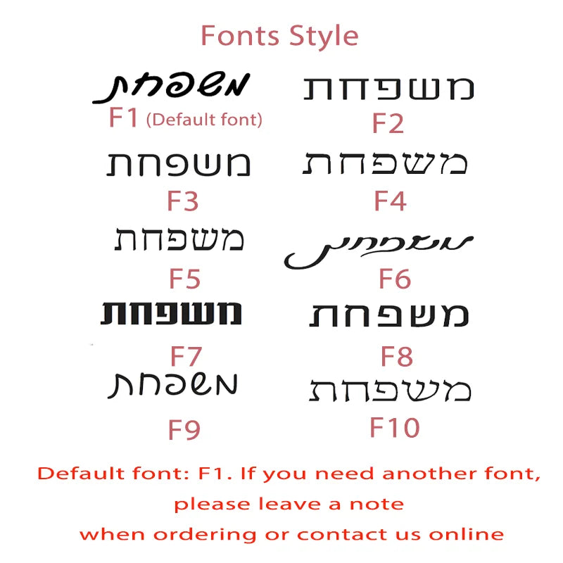 שלט כניסה מעיין – דגם מותאם אישית