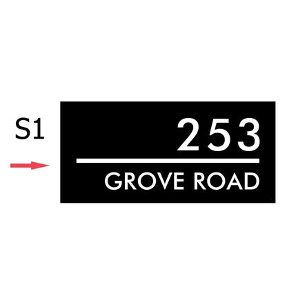 שלט כניסה מואר בתלת־ממד יוקרתי ובהתאמה אישית