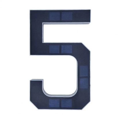 שלטי מספרים מוארים סולארים לכניסת הבית