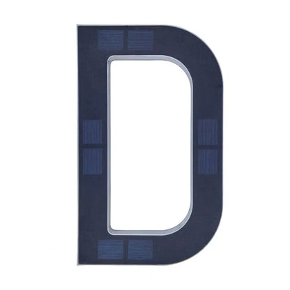 שלטי מספרים מוארים סולארים לכניסת הבית