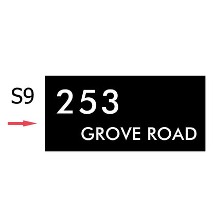 שלט כניסה מואר בתלת־ממד יוקרתי ובהתאמה אישית