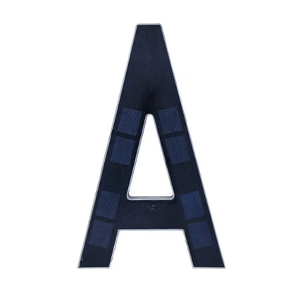 שלטי מספרים מוארים סולארים לכניסת הבית