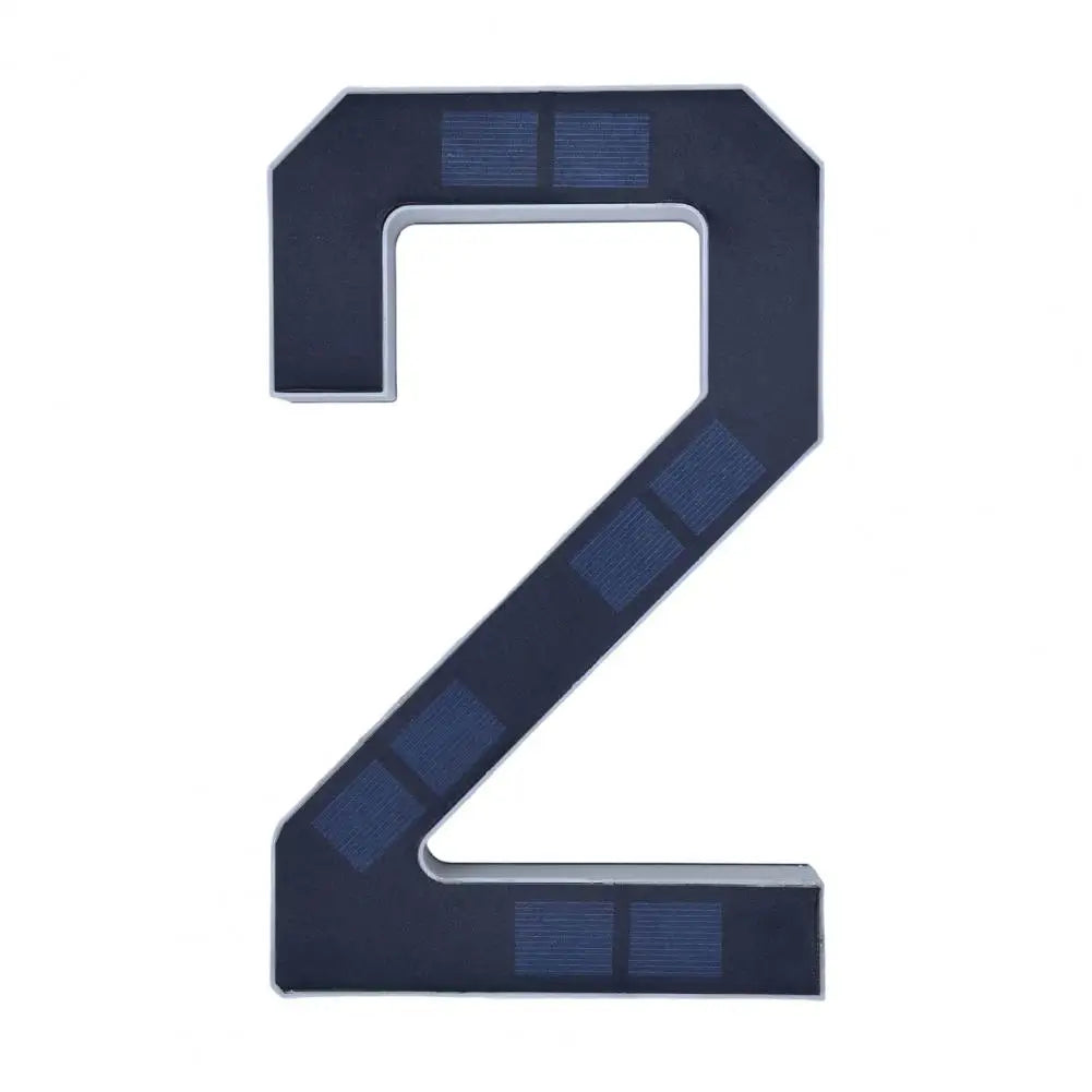 שלטי מספרים מוארים סולארים לכניסת הבית