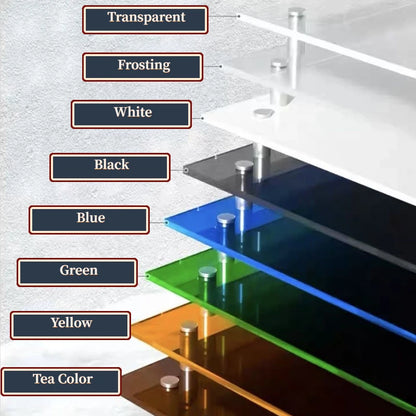 שלט אקרילי פרימיום בעובי 5 מ"מ – התאמה אישית מלאה (לוגו, עברית וכל עיצוב שתרצו).