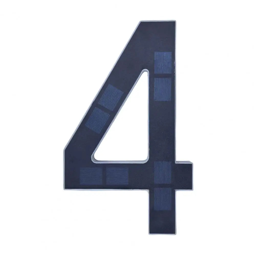 שלטי מספרים מוארים סולארים לכניסת הבית