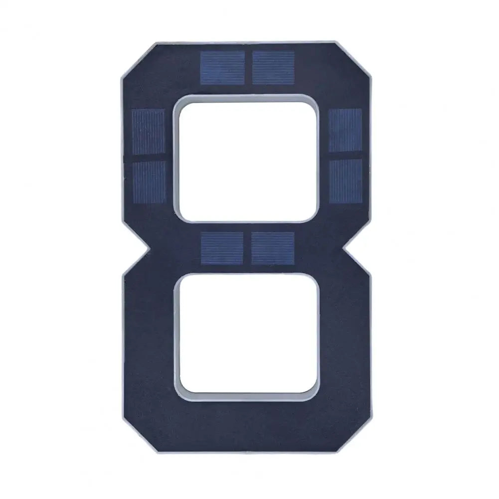 שלטי מספרים מוארים סולארים לכניסת הבית