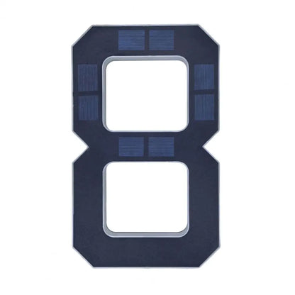 שלטי מספרים מוארים סולארים לכניסת הבית